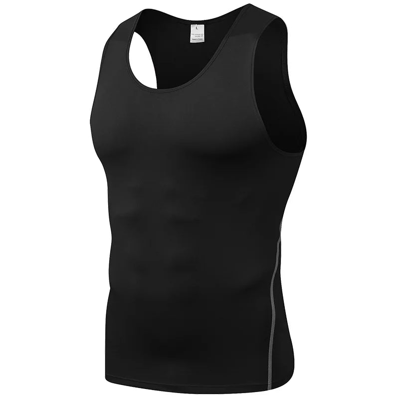 Gym Workout Quick Dry Tank Tops  Muscle Bodybuilding Sleeveless T-Shirts