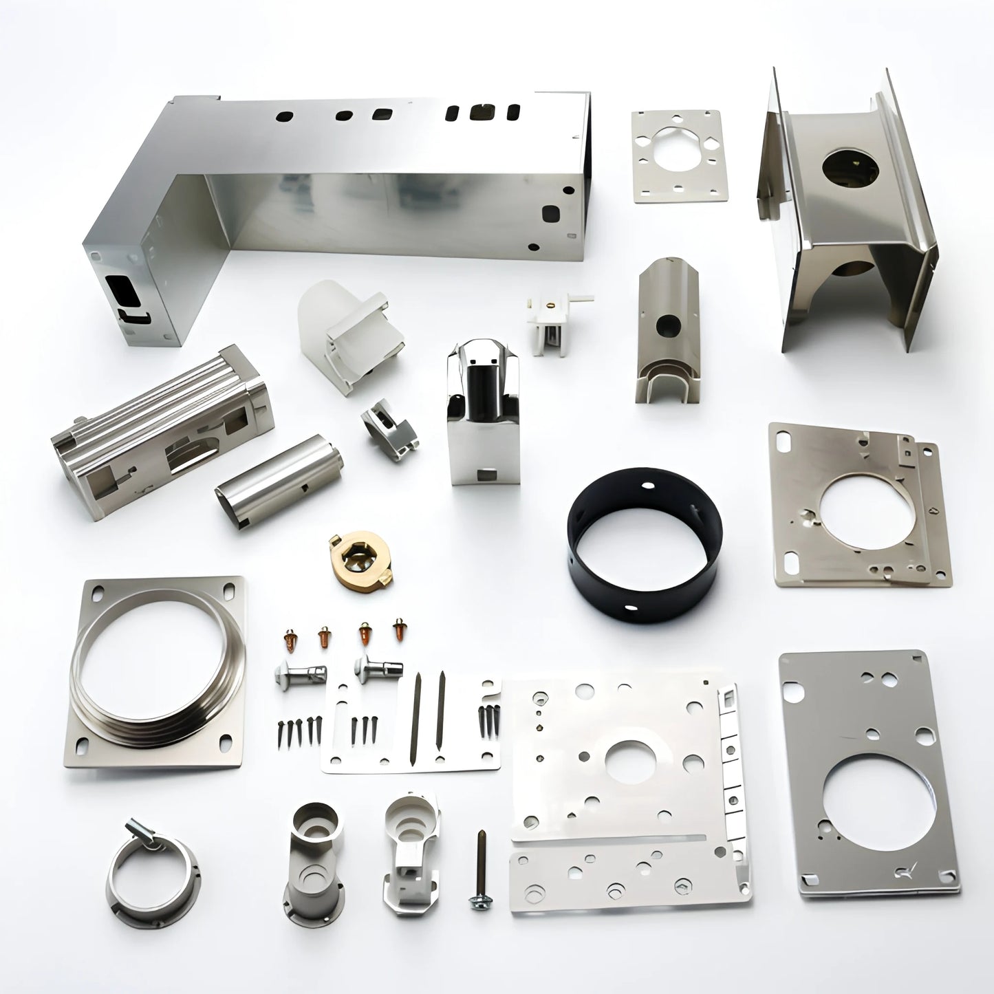TZR Custom Sheet Metal Fabrication Service Aluminum and Stainless Steel Including Laser Cutting and Stamping Premium Metal Pa