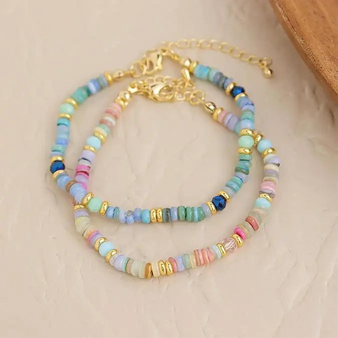 No Fading Healing Summer Beach Bohemian Bracelet Jewelry Natural Shell Fashion Beads Bracelet Jewelry for Women