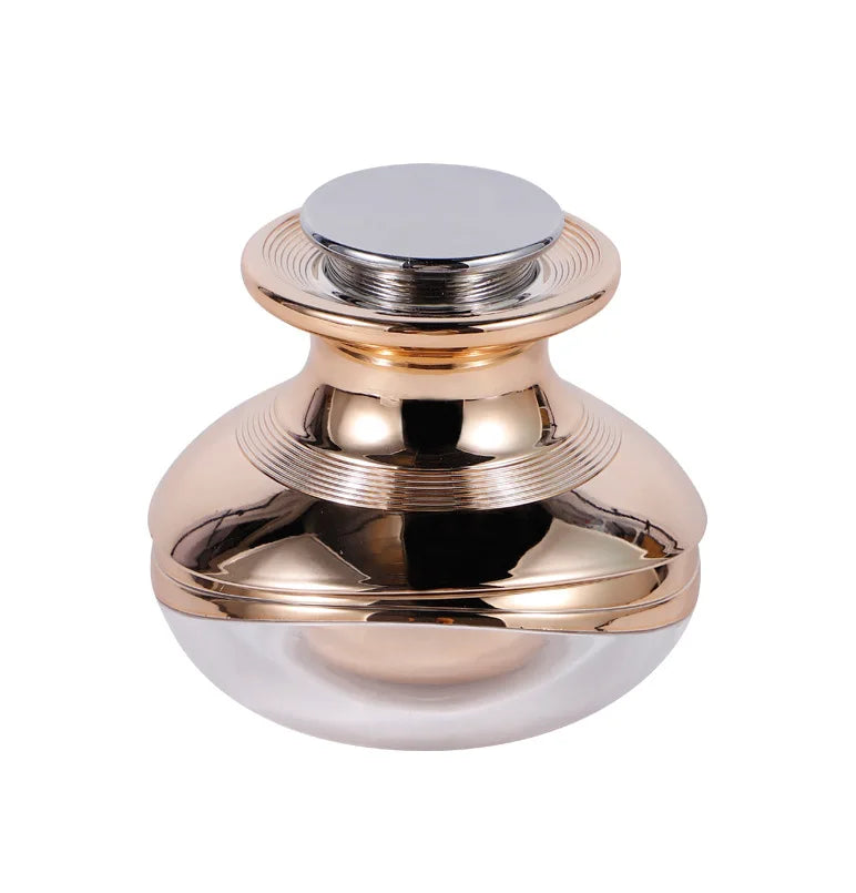 30g 50g Luxury Acrylic Jar with Shaking Infrared Ray Massage Vibrator