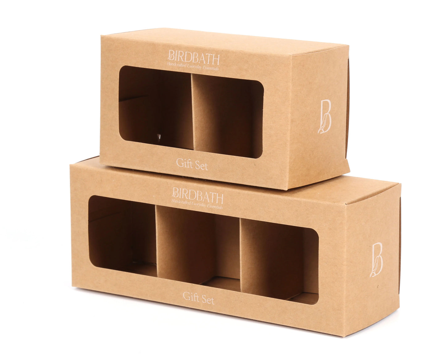 Eco-Friendly for Reed Diffuser Gift Box Set Kraft Paper Box Window for Essential Oils Glossy Lamination Embossing Elegant Can