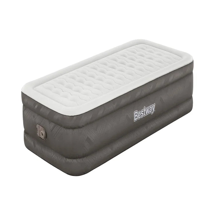 2024 Hot Sale 69048 Single Inflatable Bed XL Fabric Inflatable Bed Indoor Comfort Mattress