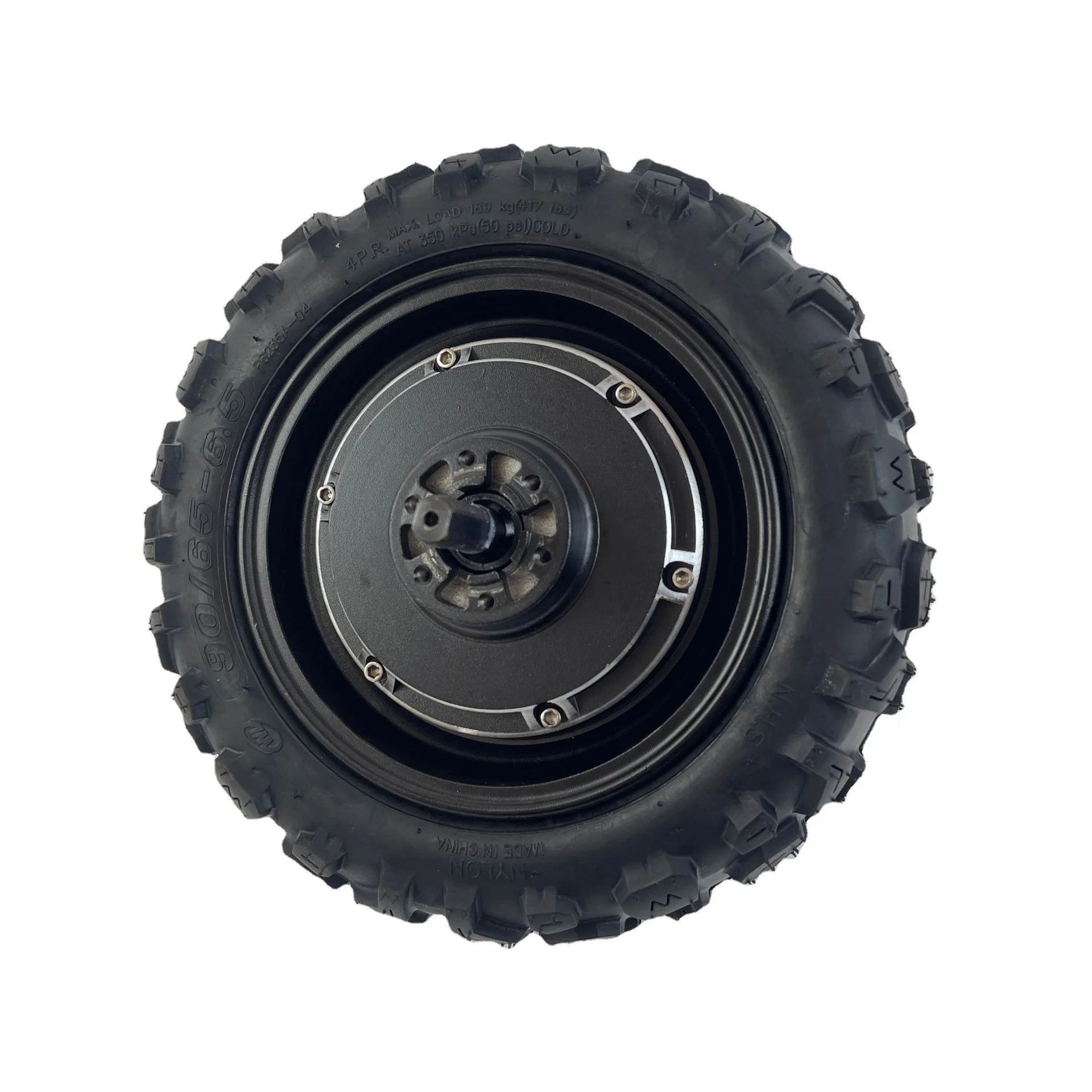 High Speed and High Power Electric Scooter Wheel Motor 48v-60v72v1000w-3500w With 11 Inch Vacuum Tyre Off-road Tyre