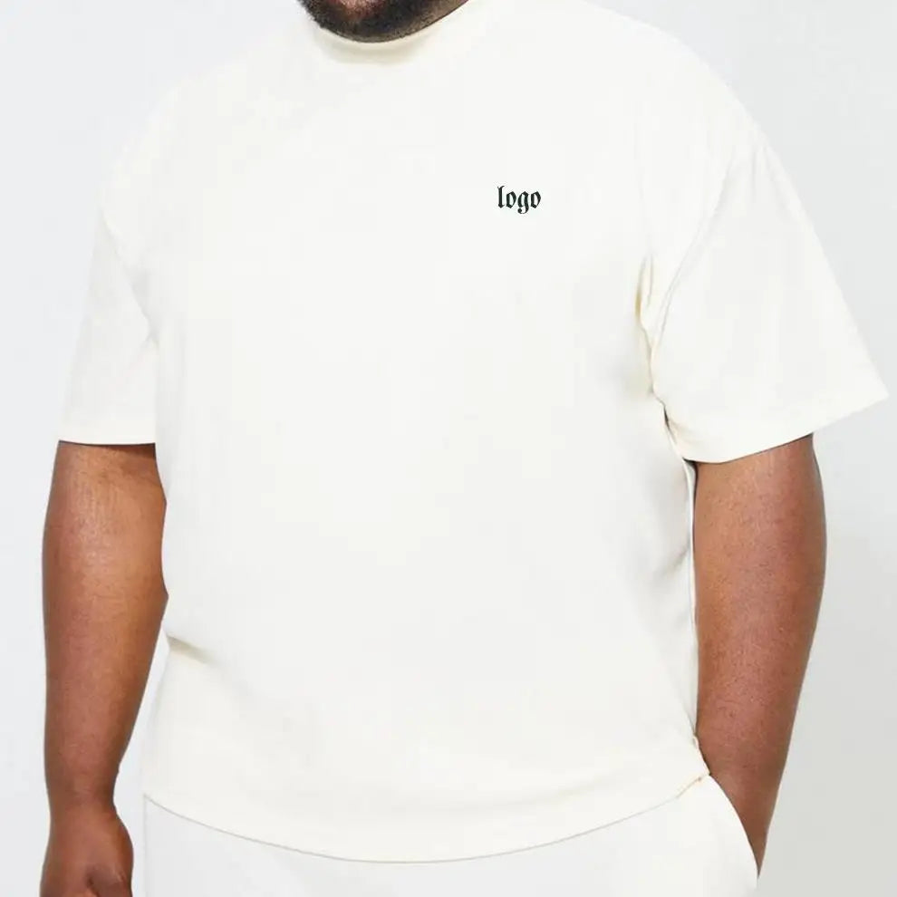 Personalized Bulk Oversize Graphic T Shirts Crew Neck Boxy 230g Oversized Fit Drop Shoulder Heavy Weight Plus Size Men
