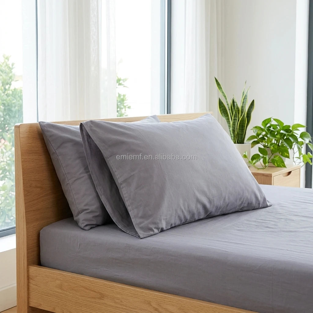 EMF BLOCKING Grounding Pillowcase with Grounding Cord for Earth Reduce Stress Grounding Pillowcase for Better Sleep