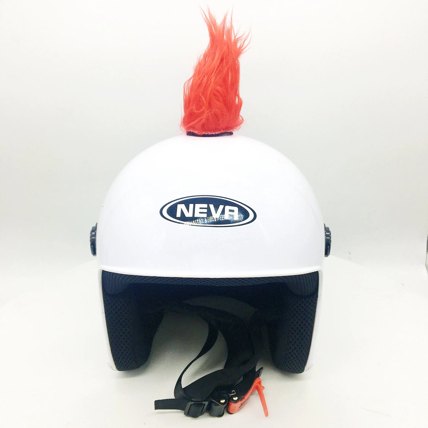 New Motorcycle Bicycle Sport Leopard Helmet Horns Cover With Sticky Hook & Loop Fastener Adhesive