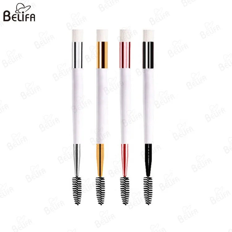 Wholesale Blackhead Nose Washing Cleaning Mascara Makeup Brush White Eye Lash Make up Brushes Eyelash Extension Cleansing Bru