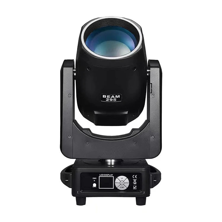 Dj Disco 295W Rainbow Sharpy Beam Moving Head Spot Light With Rgb Led Circle