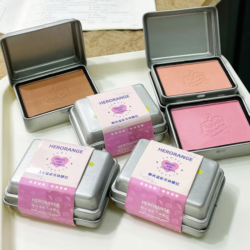 Custom Vegan Lightweight Cream Blush Long-Lasting Waterproof Powder Private Label Face Makeup with Chemical Ingredients