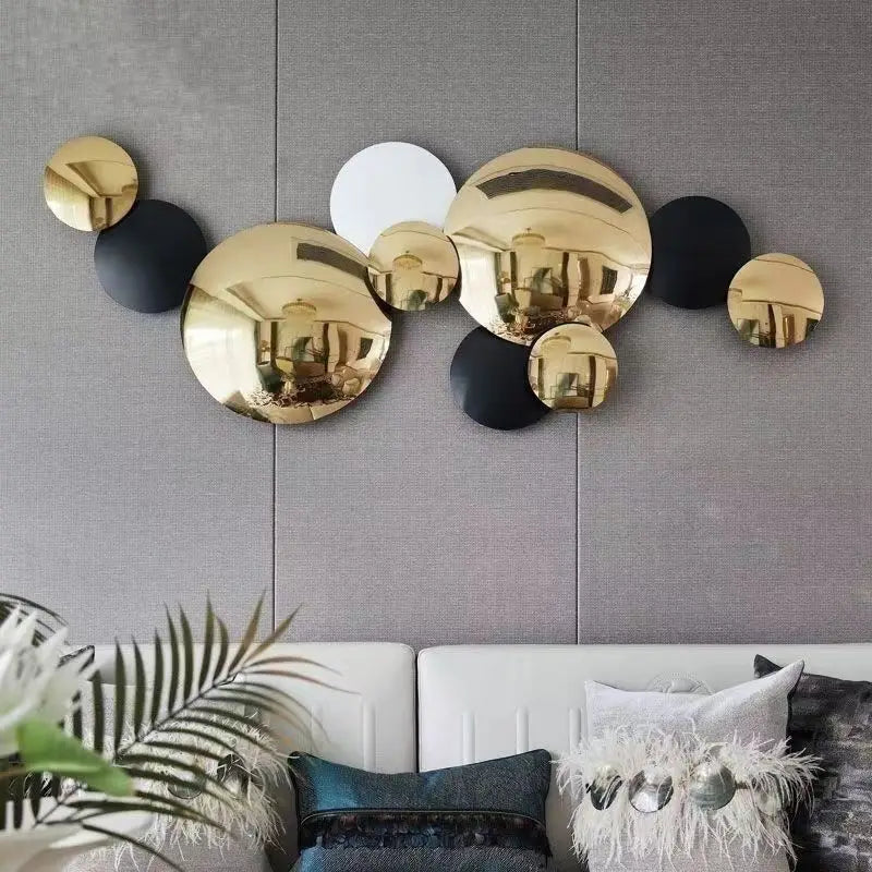 135X53CM L Modern Living Room Sofa Background Wall Hanging Decoration Metal Home Decor for Sale Fast Shipping Dropshipping DD