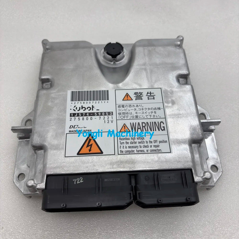 Excavator Parts New Original ECM/ECU for V3800 Engine 1J574-59053 Engine Controller Panel ECU 275800-7221 275800-7221 12V ECU