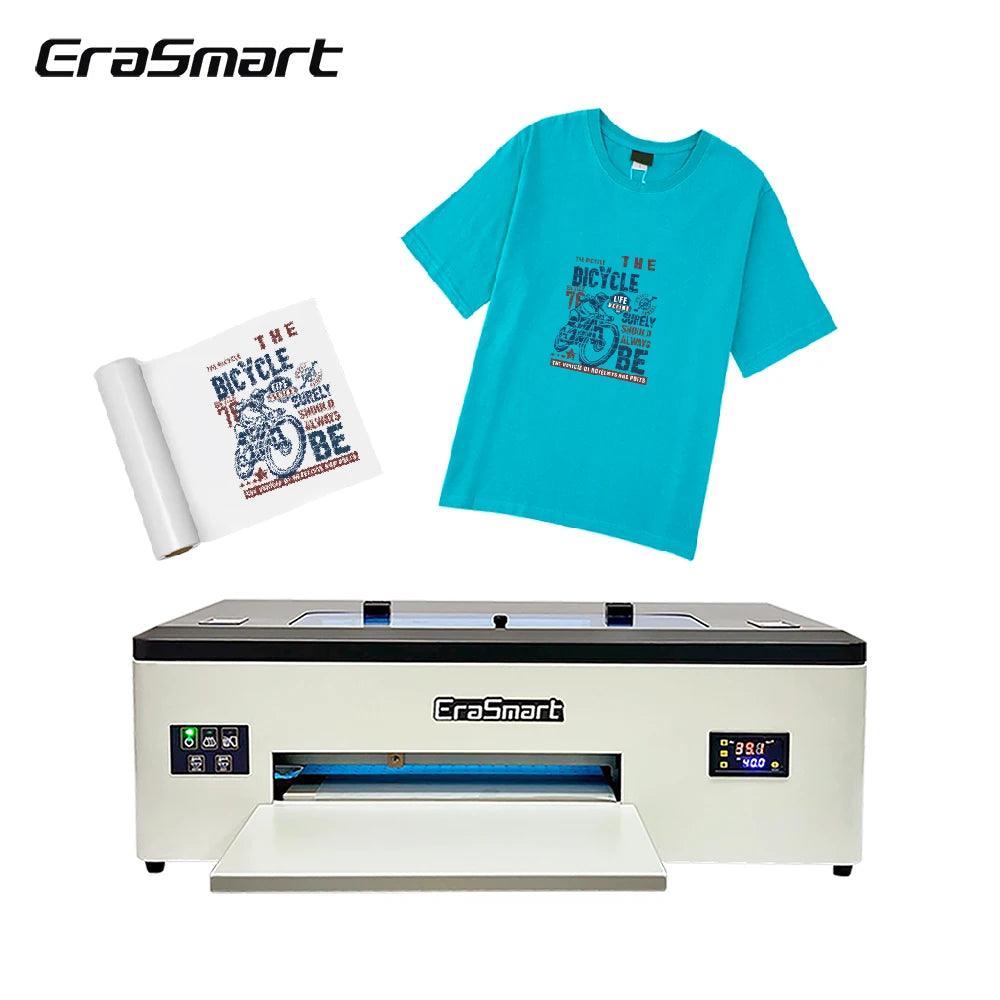 Erasmart Factory Imprimante Heat Transfer PET Film Printer T-Shirt Printing Machine Inkjet A3 30 DTF Printer