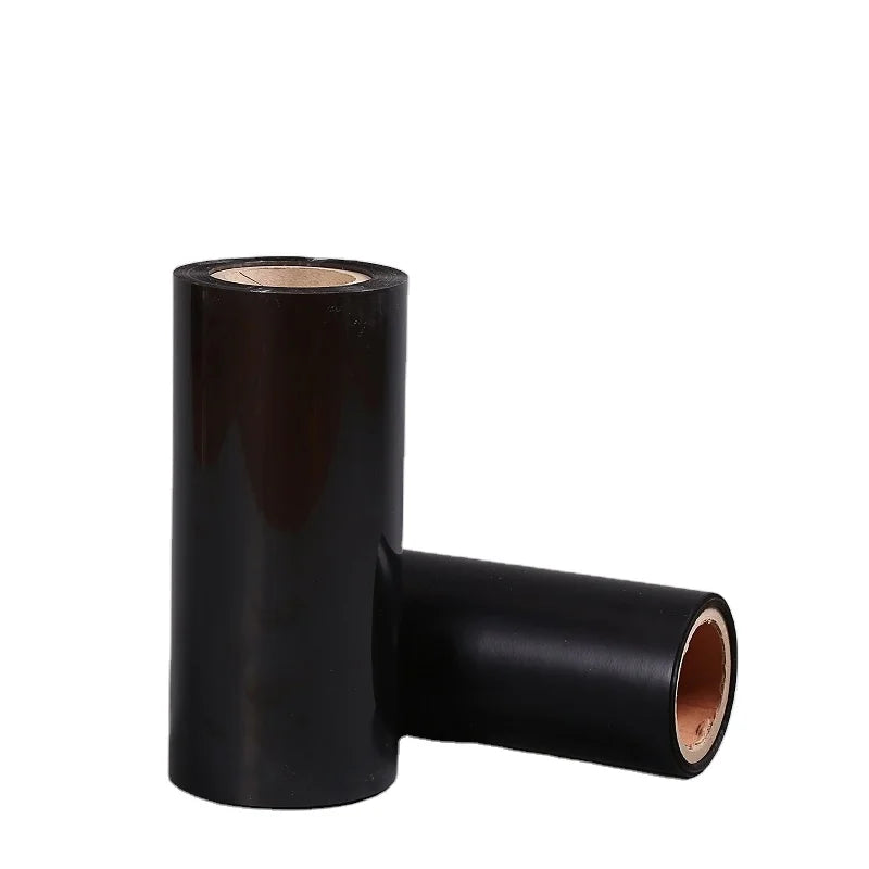25 Micron Soft Glossy Matt Black PET Polyester Film with High Optical Density Sun Shielding for Windows Caravans