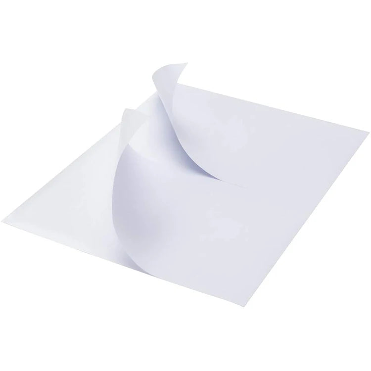 Premium Raw Material Half Sheet A4 Sticker Self Adhesive Shipping Labels for Laser & Inkjet Printers