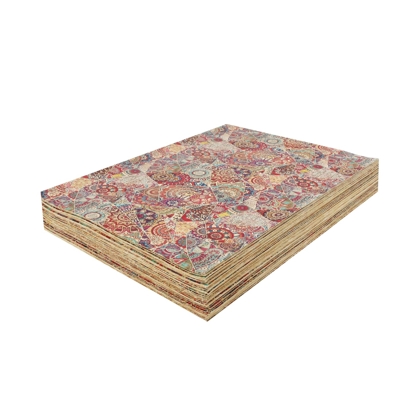 INFOCORK Cork Factory Direct Wholesale - Eco-Friendly Natural Cork Fabric Leather Sheet 45*30cm 100piece/set | Durable
