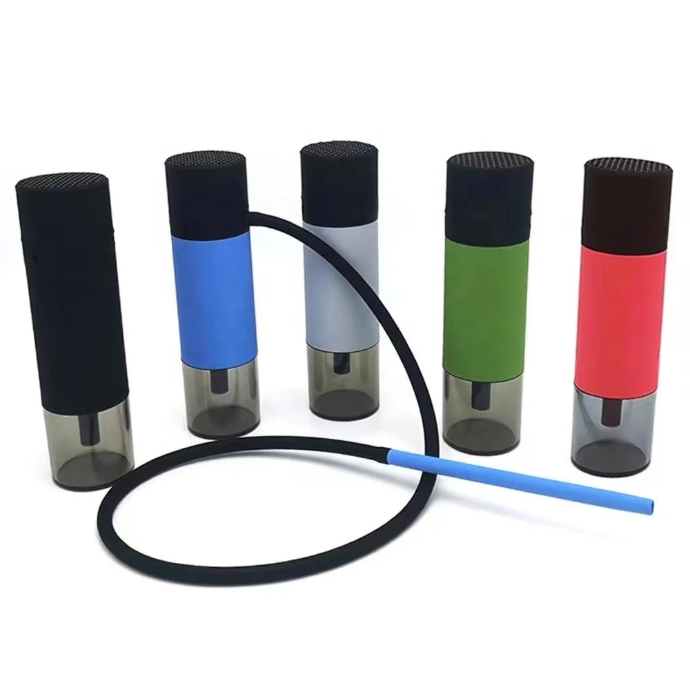 Portable Wholesale Acrylic Shisha Car Shisha Custom Logo Chicha Set Mini Shisha Acrylic Car Hookah Cups