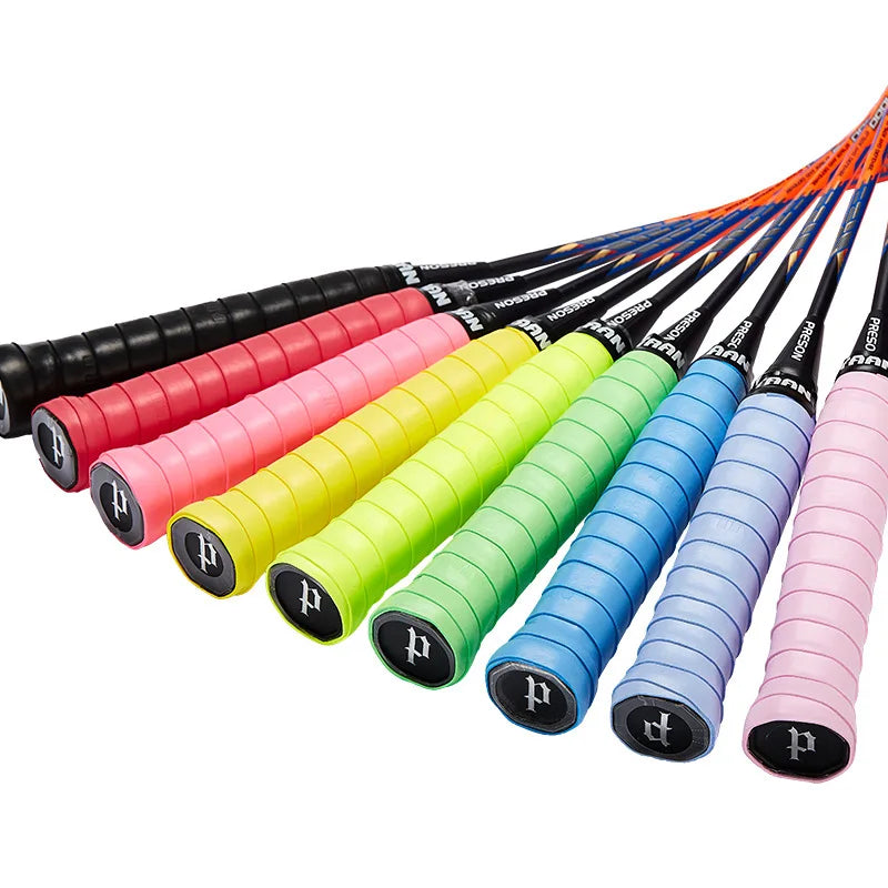 0.75mm Pu Overgrip  Pickleball Overgrip Padel Sticky Overgrip Head  for Badminton 60pcs Each Tube