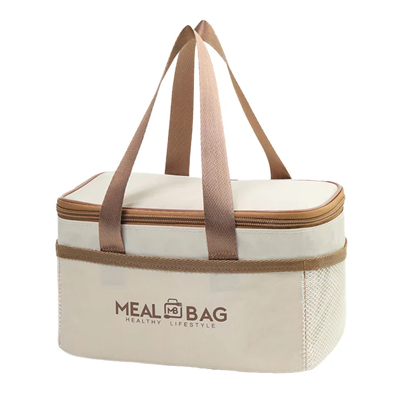Custom Luxury Fashionable  Lunch Cooler Bag Big Capacity Waterproof Insulated Ice Picnic Bag