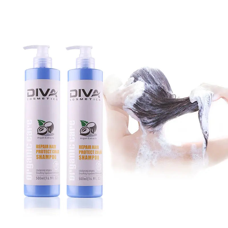 Haircare Product Custom Vegan Private Label Organic Moroccan Argan Oil Hair Care Repair Shampoo and Conditioner Set Wholesale
