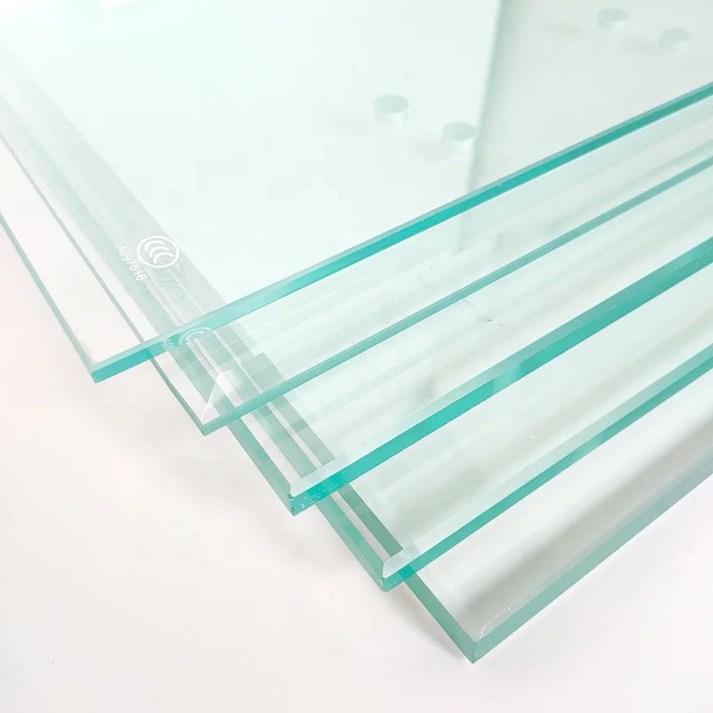 Best quality small sizes clear or ultra clear tempered glass sheet