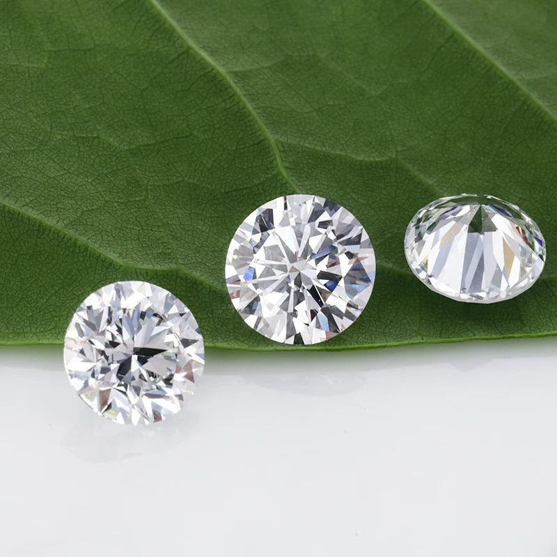 Wholesale HPHT Diamond Loose Lab Diamond 0.21 0.3 Carat Round Shape  VVS  Lab Diamond