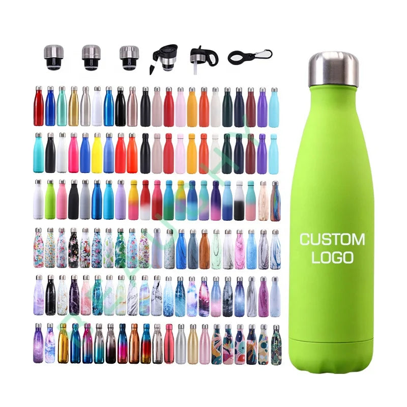 Beauchy Food Grade Bpa Free 18/8 Stainless Steel 17oz Custom Insulated Vacuum Sport Fitness Gym Water Bottle with Custom logo