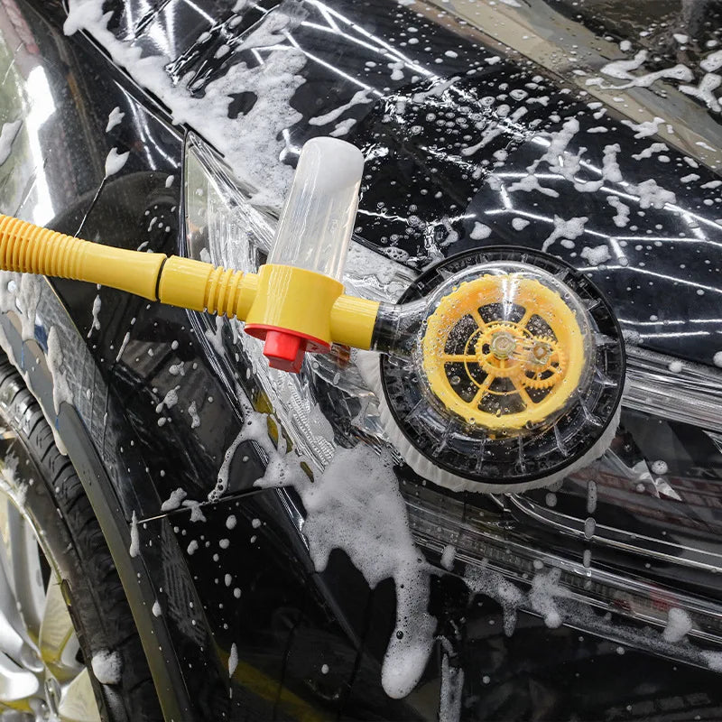Adjustable 360 Degree Automatic Rotating High Pressure Dip Wash Brush Kit Rotary Car Wash Brush High RV Parts Accessories