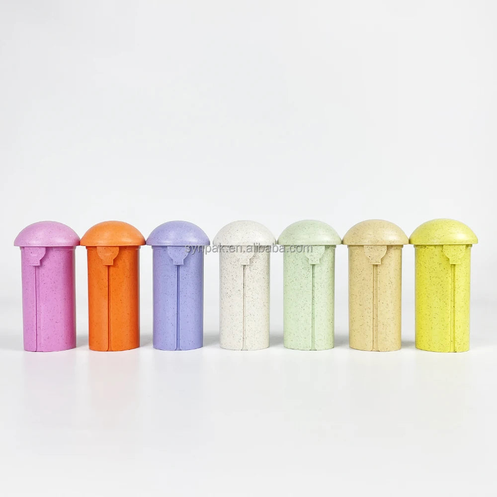 60ml Eco-Friendly  Refillable Inner Barrel for Deodorant Stick Containers Wheat Straw Material Inner Bottle