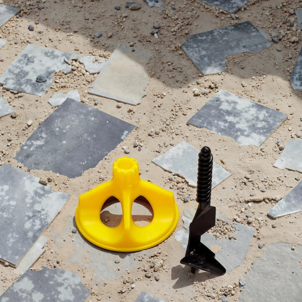 Self-leveling Floors Tiles Spin Ceramic Leveler Sscrew Reusable Level Tile Spacers Spin Doctor Self Control Tile Leveling Sys