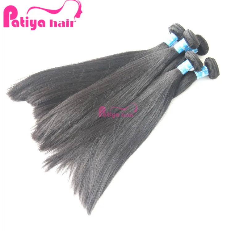 Chinese Online Markets Beauty Product Double Drawn Straight Indian Extension Hair Cuticle Aligned Raw Indian Temple Human Hai