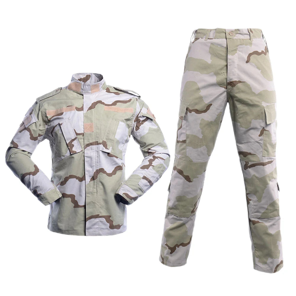 Custom ACU Waterproof Tactical Jacket and Pants Hunting Suit Hunting Suits Camouflage Snow Camouflage Uniform