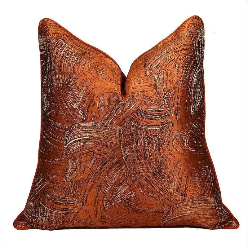 Luxury Cream Throw Pillow Covers Texture Cushion Cover Furniture Interior Decoration 45*45CM 50*50CM