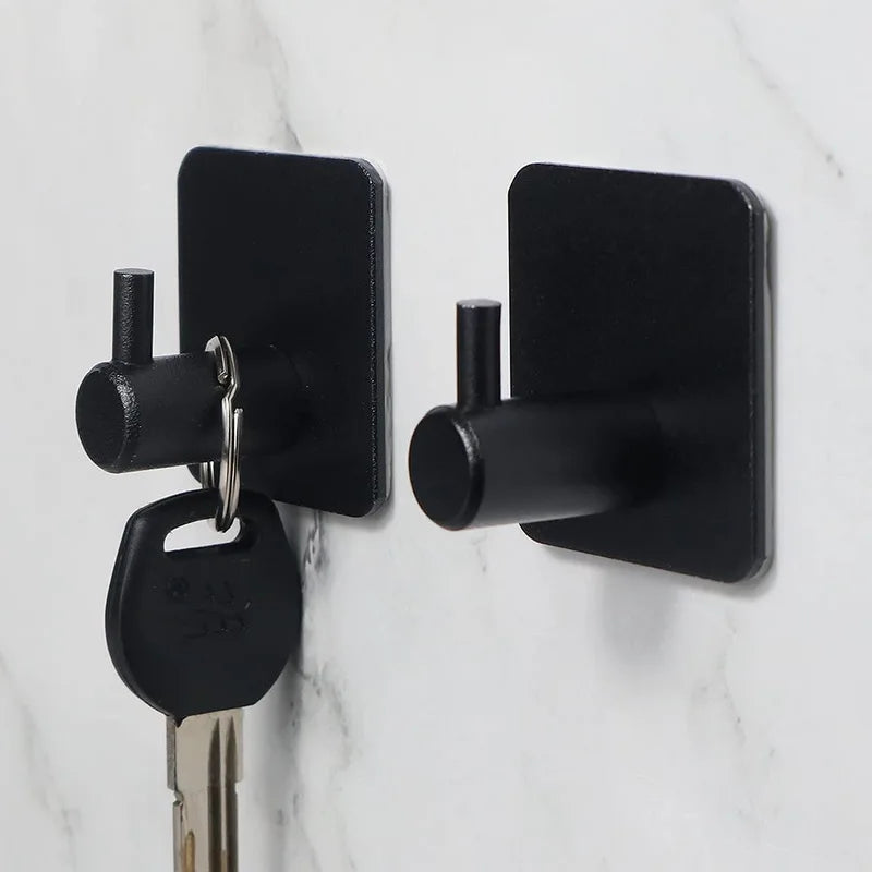 Heavy Duty Stainless Steel Eco-Friendly Multifunction Wall Rack Hook Strong Suction Cup Wall Storage for Kitchen or Bathroom 