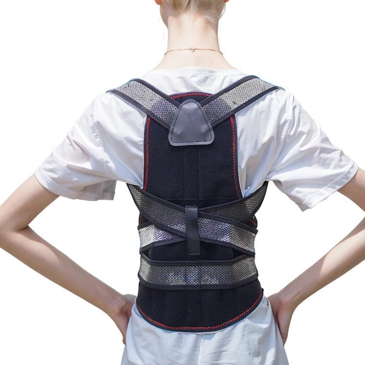 New Design Back Strap Posture Corrector for Women and Men Adjustable Upper Brace Breathable Back Support Straightener Belt