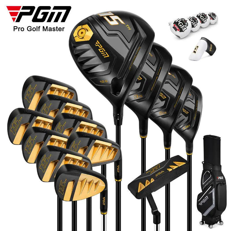 PGM MTG039 15th Anniversary Luxury High-end Right Handed Men Golf Clubs Complete Set with Golf Bag