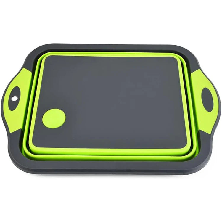 Foldable Food Grade Chopping Board and Large Wash Basin Eco-Friendly for Camp Kitchen