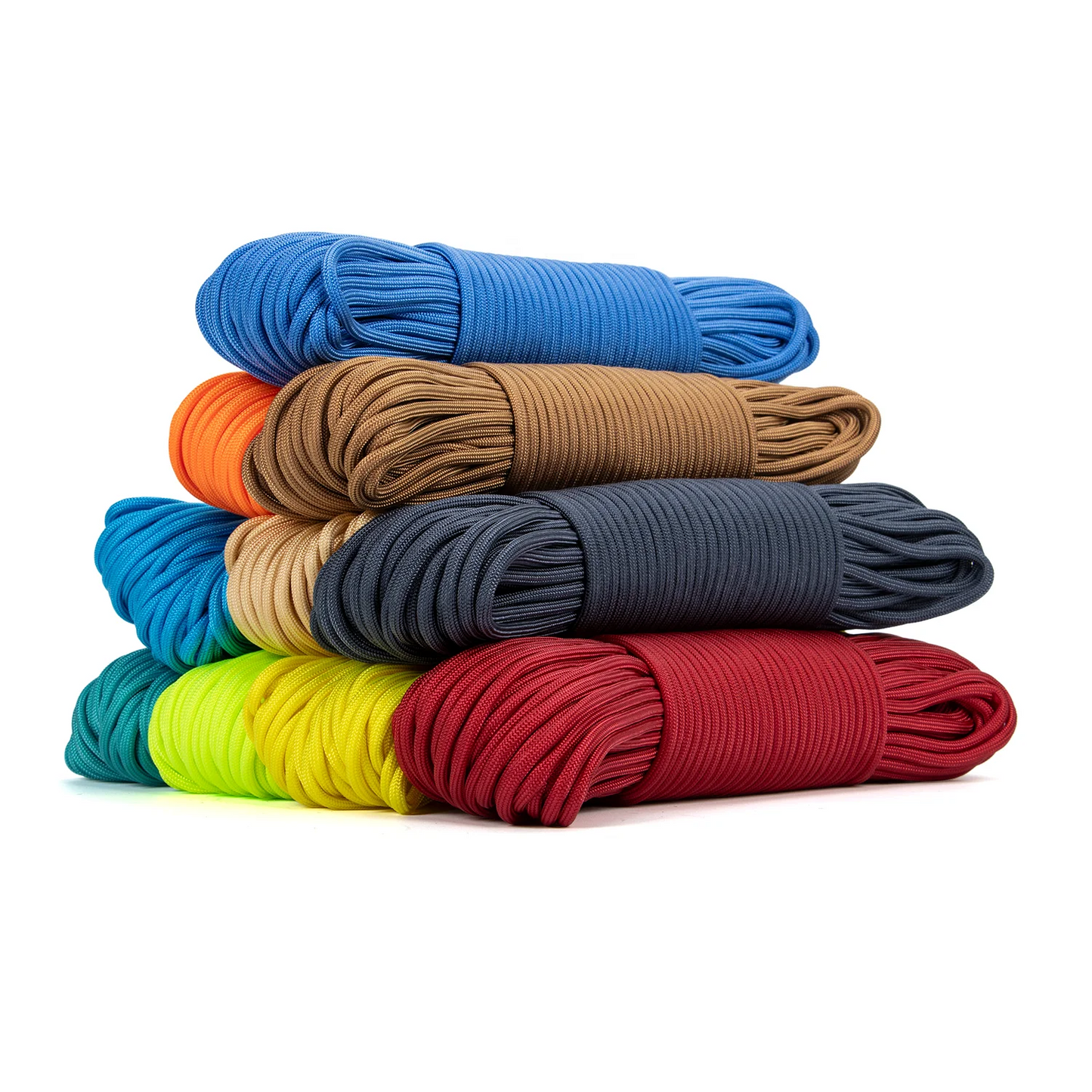 4mm Paracord 100% Nylon Rope Type III Paracord 550 for Tent Camping Hiking Dog Leash Survival Parachute Cord