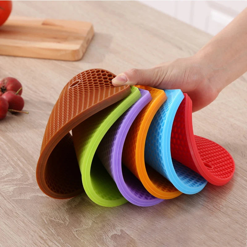 Factory Outlet Resistance Easy to Clean Silicone Table Meal Mat Pad Silicone Placemat