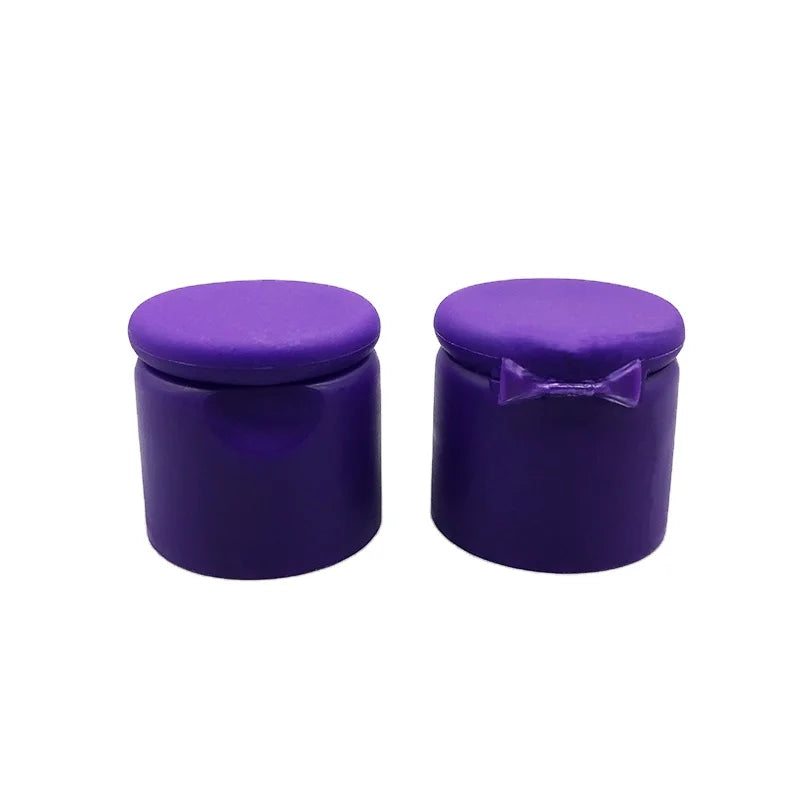 28mm Purple Matt PP Plastic Non-Spill Flip Top Bottle Cap Custom Quality Closures for Baby Shampoo ISO9001 Certified Bottles