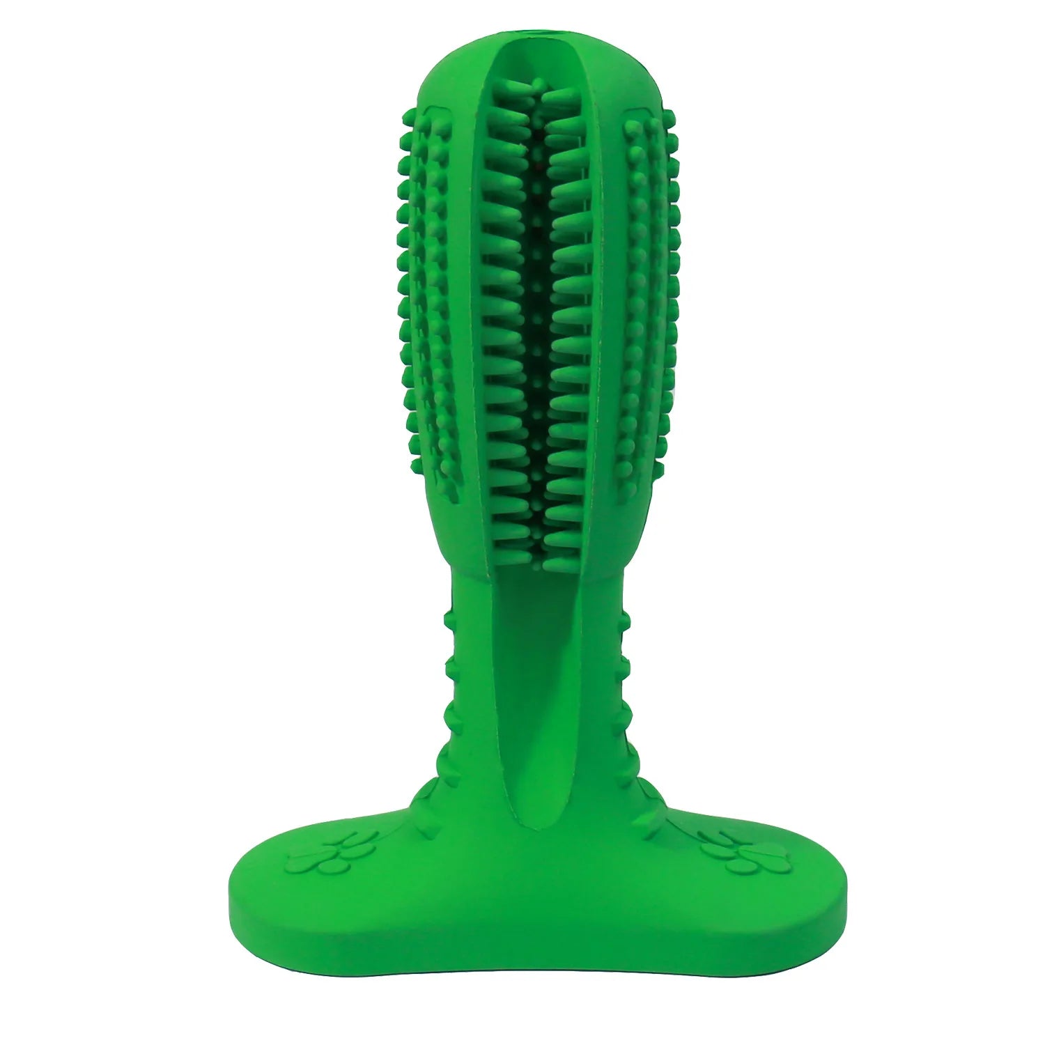 Manufacturer Wholesale Tough Durable Dog Chew Toys Outdoor Interactive Rubber Toothbrush Dog Toys for Dental Care Teeth Clean