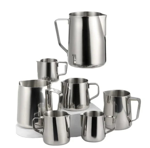 Barista Tools  Logo Customize 150-1000 ml  Coffee Pitcher Milk Frother Multi-functional Coffee  Milk Jug With Scale