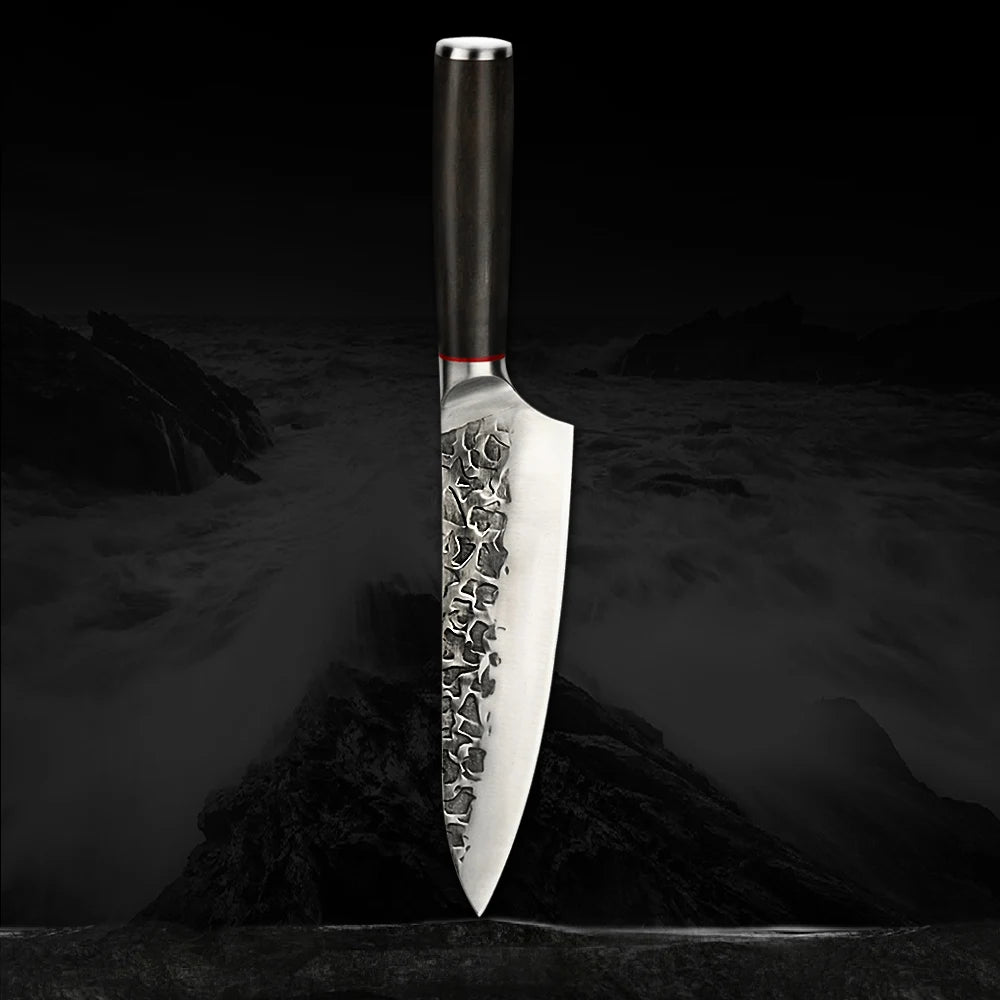 Chef Knife Vegetable Cutting Knife Heavy Duty Forged Knives