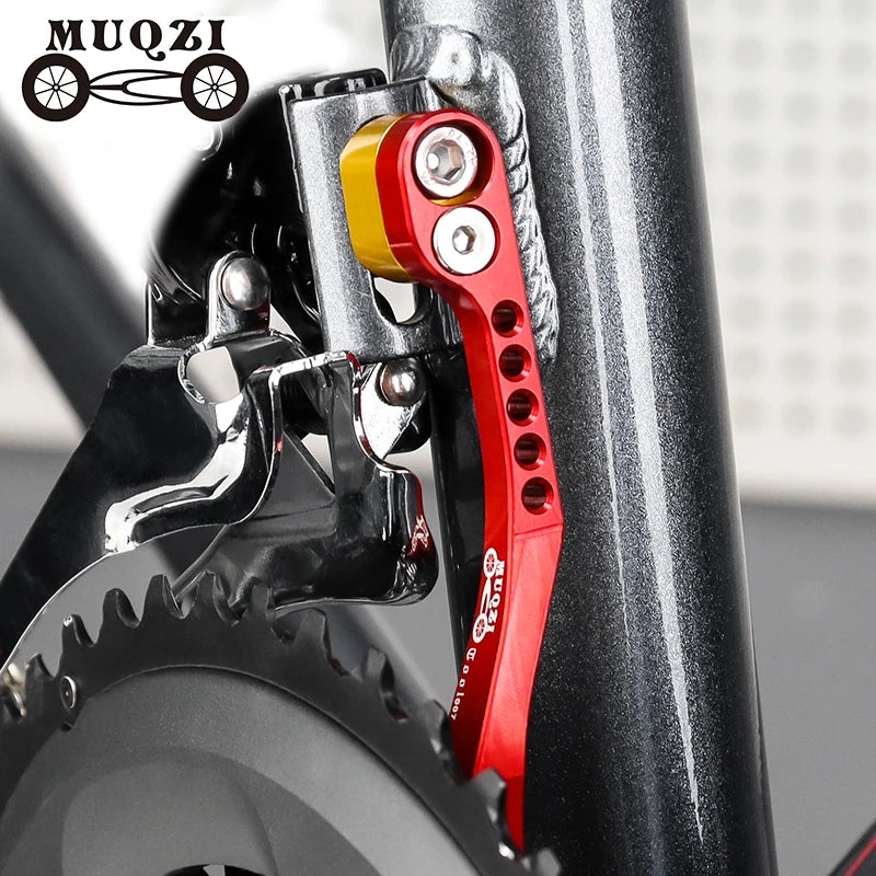 MUQZI Road Bike Chain Catcher Drop Device Aluminum Alloy Bicycle Chain Guide Anti-Drop Chain Protector Cycling Parts