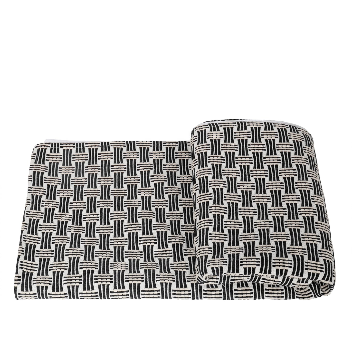 Tiff Home High Quality 70*240cm Italian Style Bed Throw Blanket Light Luxury 100% Polyester Embroidered Pattern