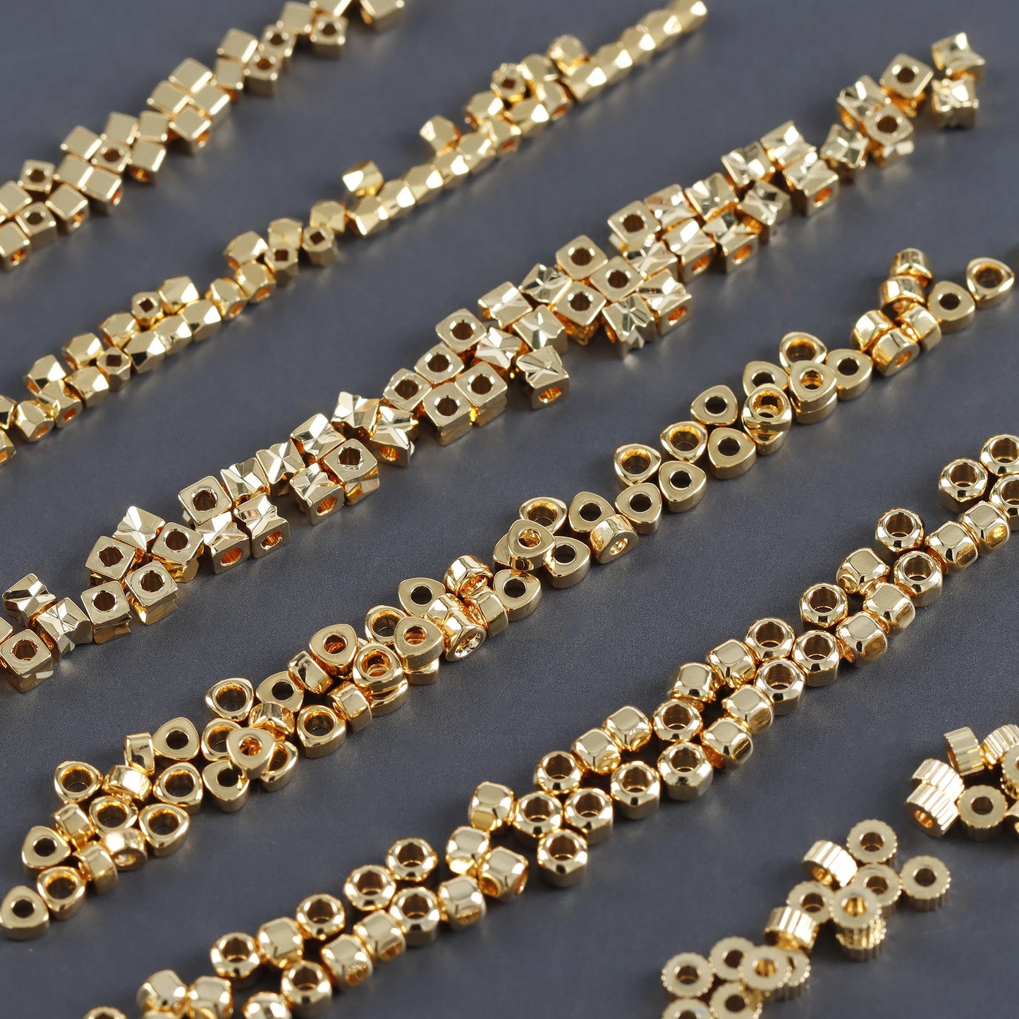 MA31  50pcs/lot Jewelry Accessories18k Gold Platedcopperpass REACHnickel Freeball Snap Claspsdiy Making Findings