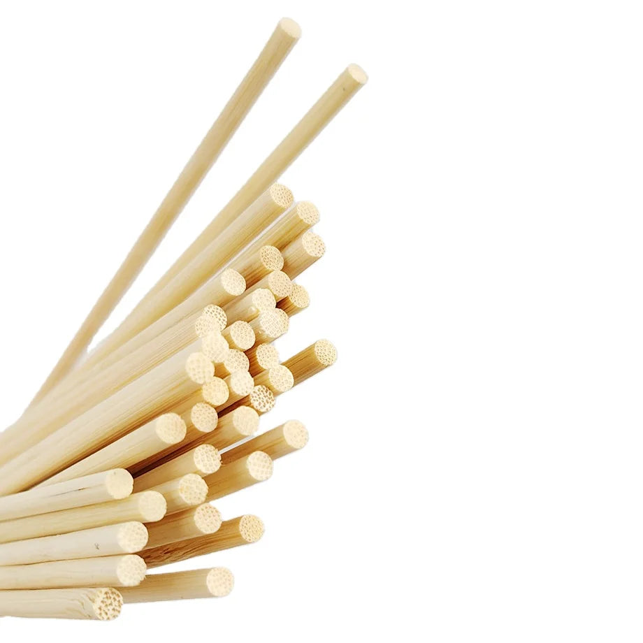 Qingzhu Garden Bamboo Skewer 90cm Plant Support Stick for Planter Decoration