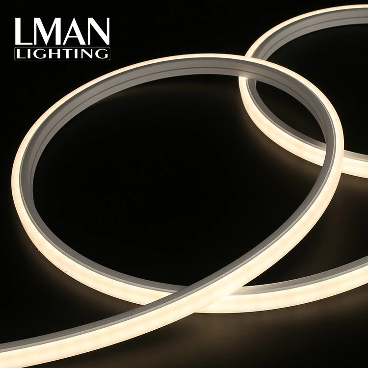 Long Life City Color Silicone Ip65 Waterproof Mini 10*10mm Smd 2835 Dc 12v 24v Led Neon Flex