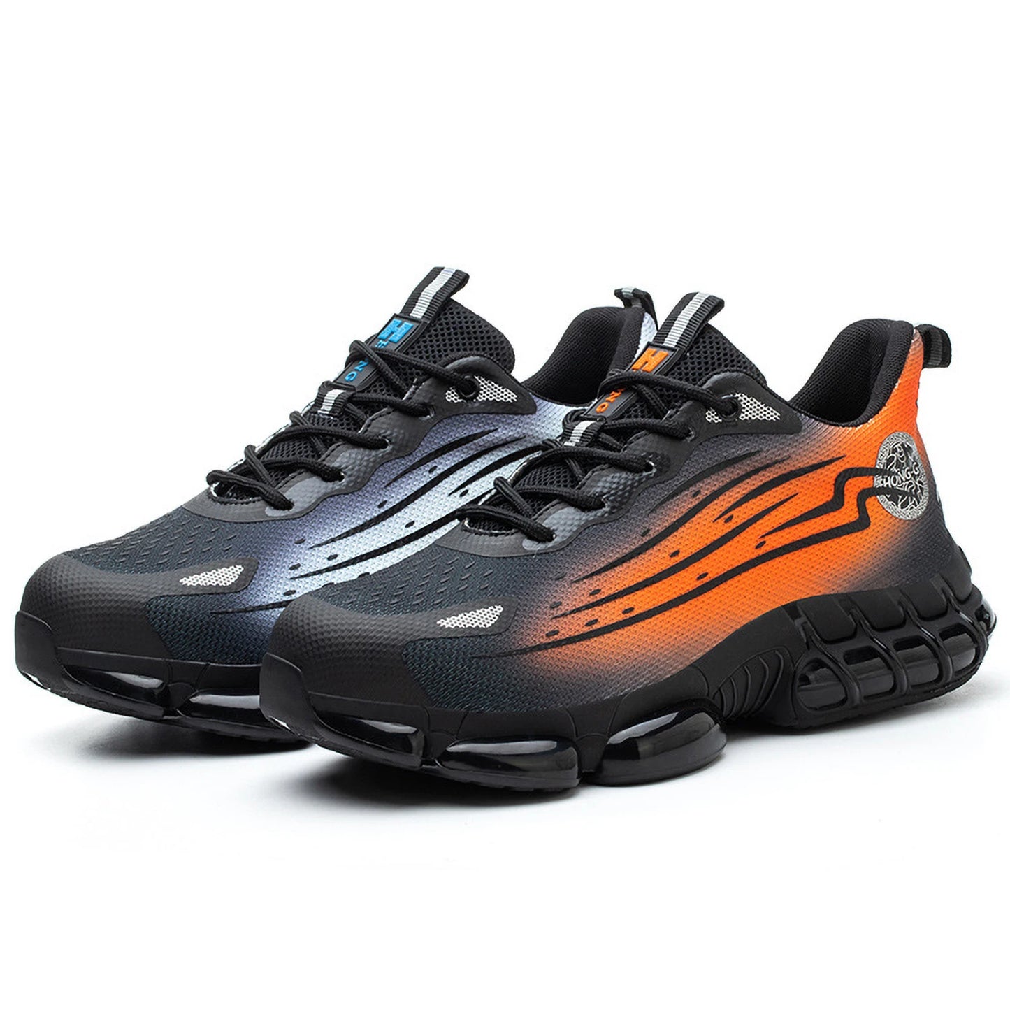 AMAWEI Safety Shoes Indestructible Steel Toe Lightweight Work Safety Shoes H-8
