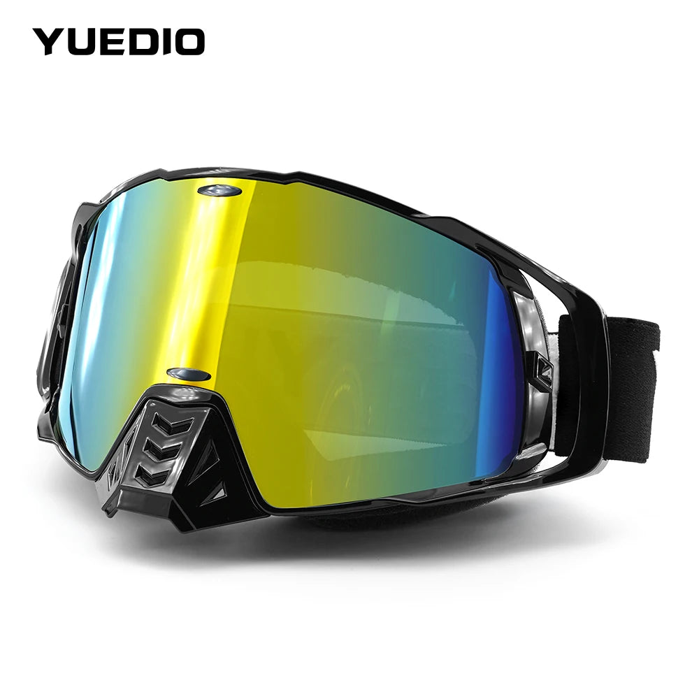 Custom UV Protection Sports MTB Biking Moto Goggles Eyewear MX Motocross ATV Motorcycle Off-Road Dirt Bikes