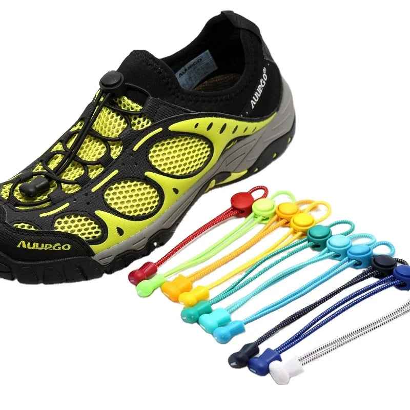 No Tie Shoe Laces Lazy Elastic Lock Rope Shoelaces for Running   Shoes